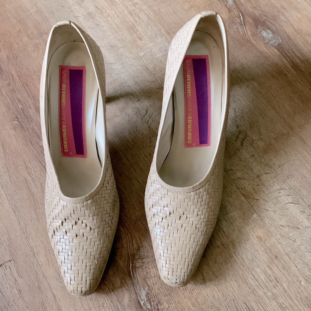 Susan Bennis Warren Edwards Hand Made Heels Sz 8.5